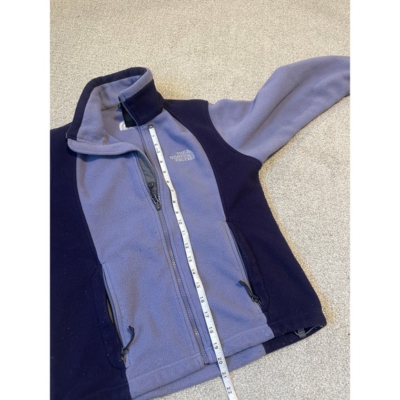 North‎ Face Women's Fleece Jacket Lavender Purple Full Zip Pockets Size Small - Picture 7 of 7